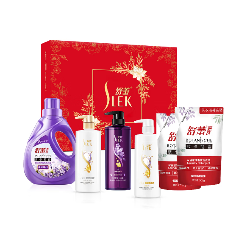 舒蕾 波卡莉香深层洁净家庭日用礼盒 六件套